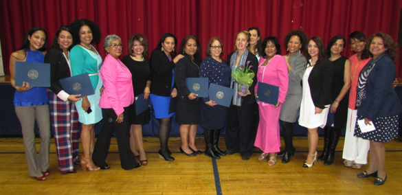 Participants for celebration for Women’s History Month