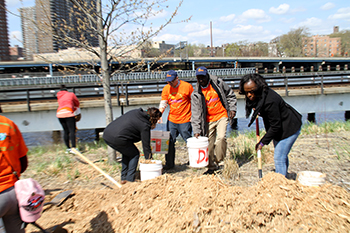 College marks its birthday with large community service project