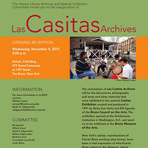 Hostos event celebrates the preservation of local history through Las Casitas Archives