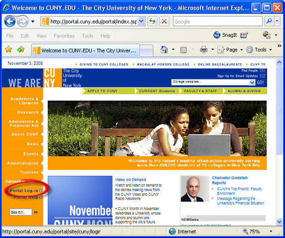 CUNY Portal