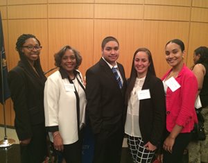 Ashly Thomas, Berkis Cruz-Eusebio,Onyx Garcia, Johanna Palma and Gabriela Sanchez