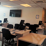 A Hyflex classroom at Hostos