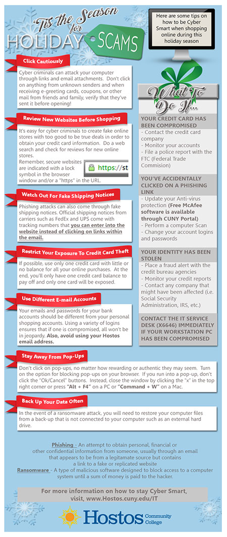 Cybersecurity Holiday Advisory