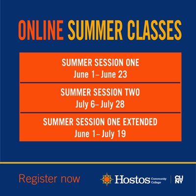 Summer Session Hostos Community College