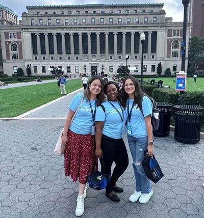 NextGen Scholars on their first day at Columbia University (Fall 2023).