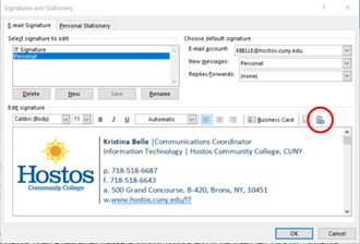 Step 2 snip image for How to Add Your Skype Contact to Your Signature