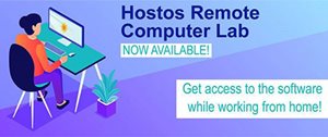Hostos Remote Computer Lab - Now Available for Students! Get access to the software while working from home!