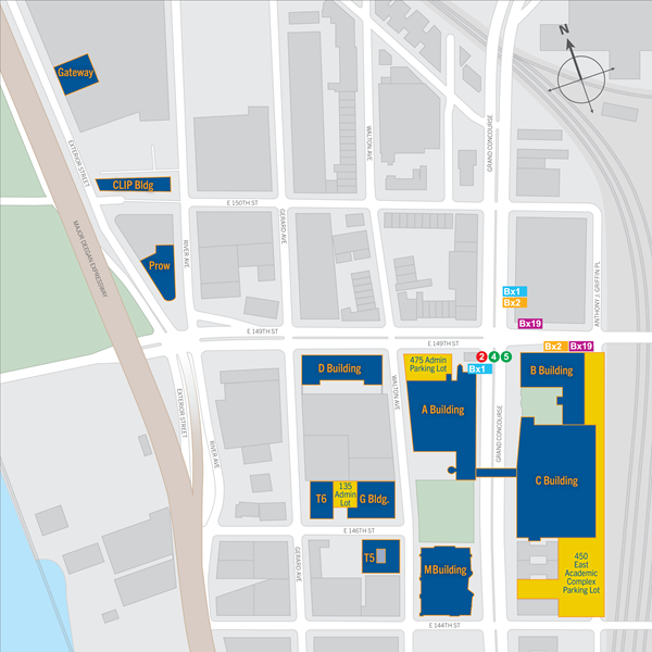 Hostos Campus Map