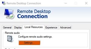 Step 4 snip image for How to Enable Audio on Remote Desktop Connection on a Windows PC