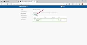 Click image to open full size in a new window Snip image for Step 3: Click on Add Factor