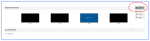 To Sign out of the Hostos Remote Lab environment, click on your username on the top right side of the page and select "Logout"