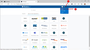 Click image to open full size in a new window Snip image for Step 1: Click on Your name > Click on Profile