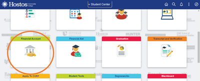 Financial Aid tile