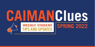 Caiman Clues Spring 2022
