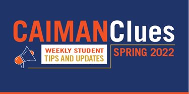 Cuny Spring 2022 Academic Calendar Don't Miss Your Caiman Clues – Spring 2022 - Hostos Community College