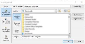 Step 3 snip image for How to Add Your Skype Contact to Your Signature