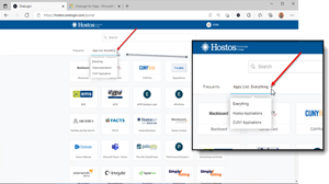 Snip image for Step 1: Click on Apps List