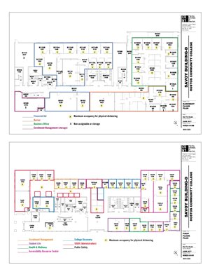 Attachment A: Physical Distancing Plan: Savoy Building-D