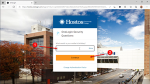 Snip image for Step 6: Type out your answer then click on Continue