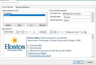 Step 4 snip image for How to Add Your Skype Contact to Your Signature