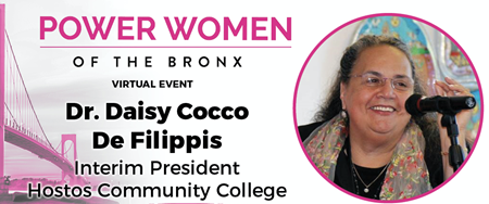 Image of Interim President Cocco De Filippis Power Women of the Bronx
