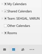 Step 1 snip image for How to Create a SFB Meeting