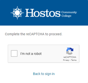 Click image to open full size in a new window Snip image for Step 2: Complete the reCAPTCHA