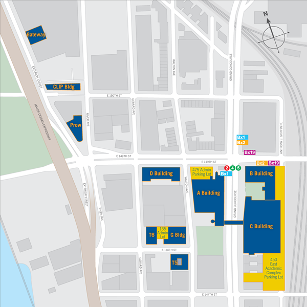 Hostos Campus Map