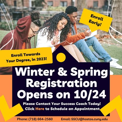 Winter and Spring enrollment open October 24, contact your Coach today!