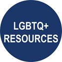 LGBTQI+ resources button