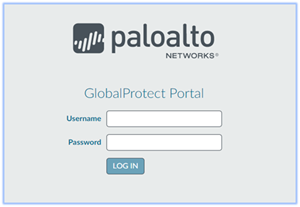 When the Global Protect Portal window appears, enter your HOSTOS username and password