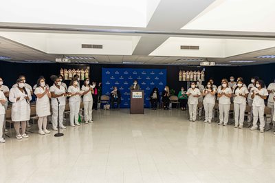 LPN and RN pinning ceremony